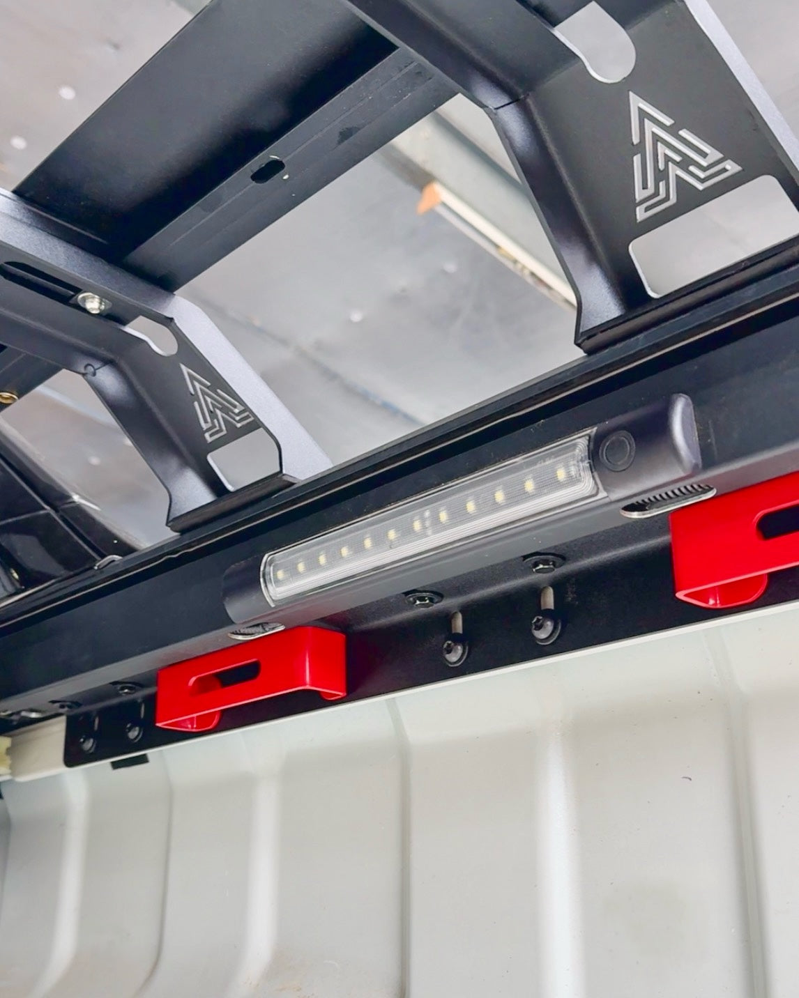 Toyota Hilux Rogue 2020+ Roller Shutter Support Brackets - Stainless Steel