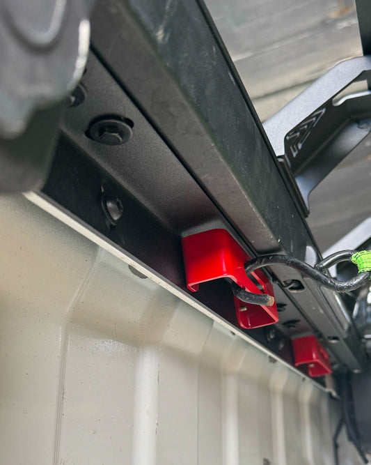 Toyota Hilux Rogue 2020+ Roller Shutter Support Brackets - Stainless Steel