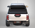 Load image into Gallery viewer, Rear view of White Toyota HiluxRogue with Akuma 4x4 Heavy Duty Cross Bars