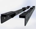 Load image into Gallery viewer, Toyota Hilux Rogue N90 2026+ Roller Shutter Support Brackets
