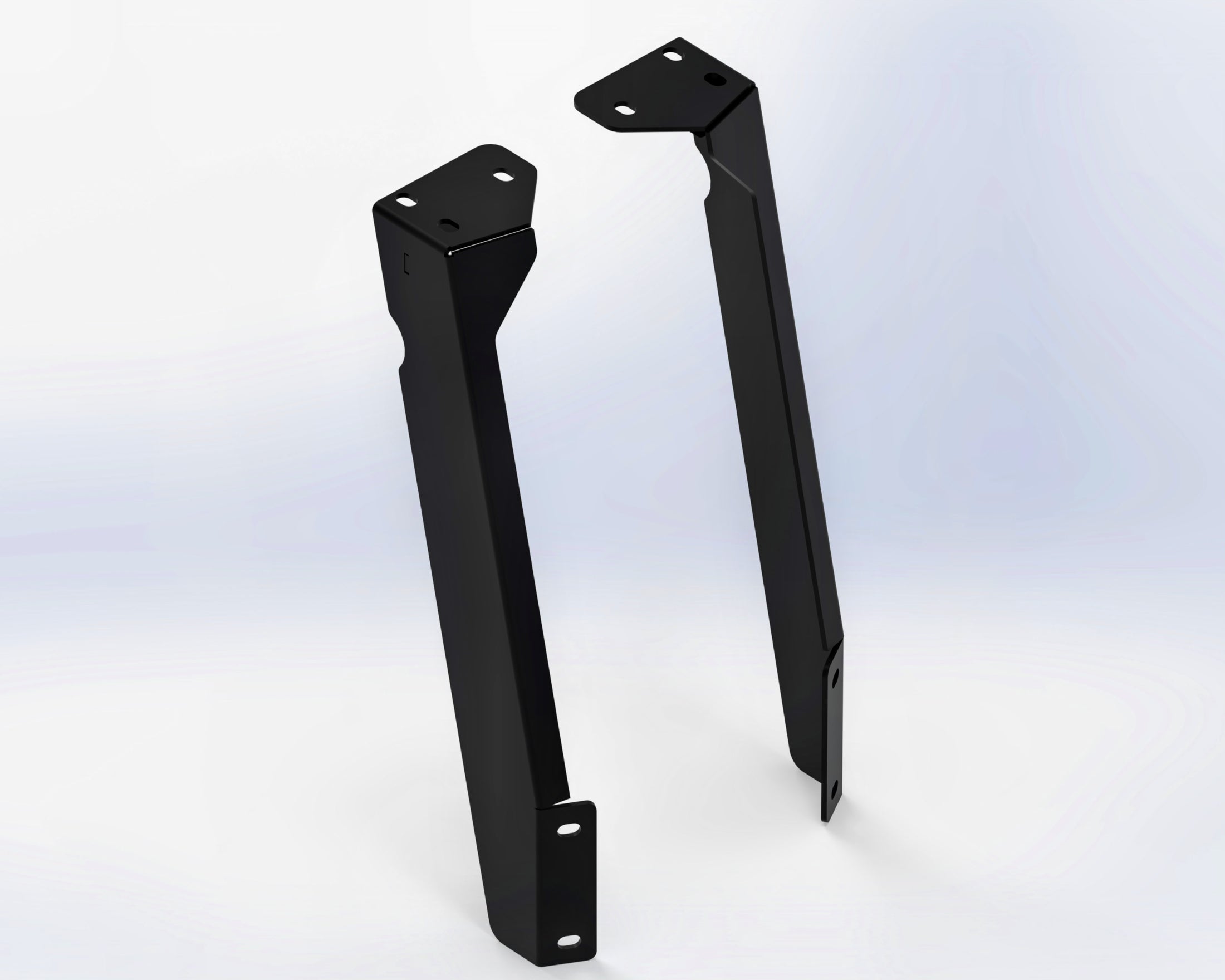Mazda BT-50 SP Roller Shutter Support Brackets - Stainless Steel