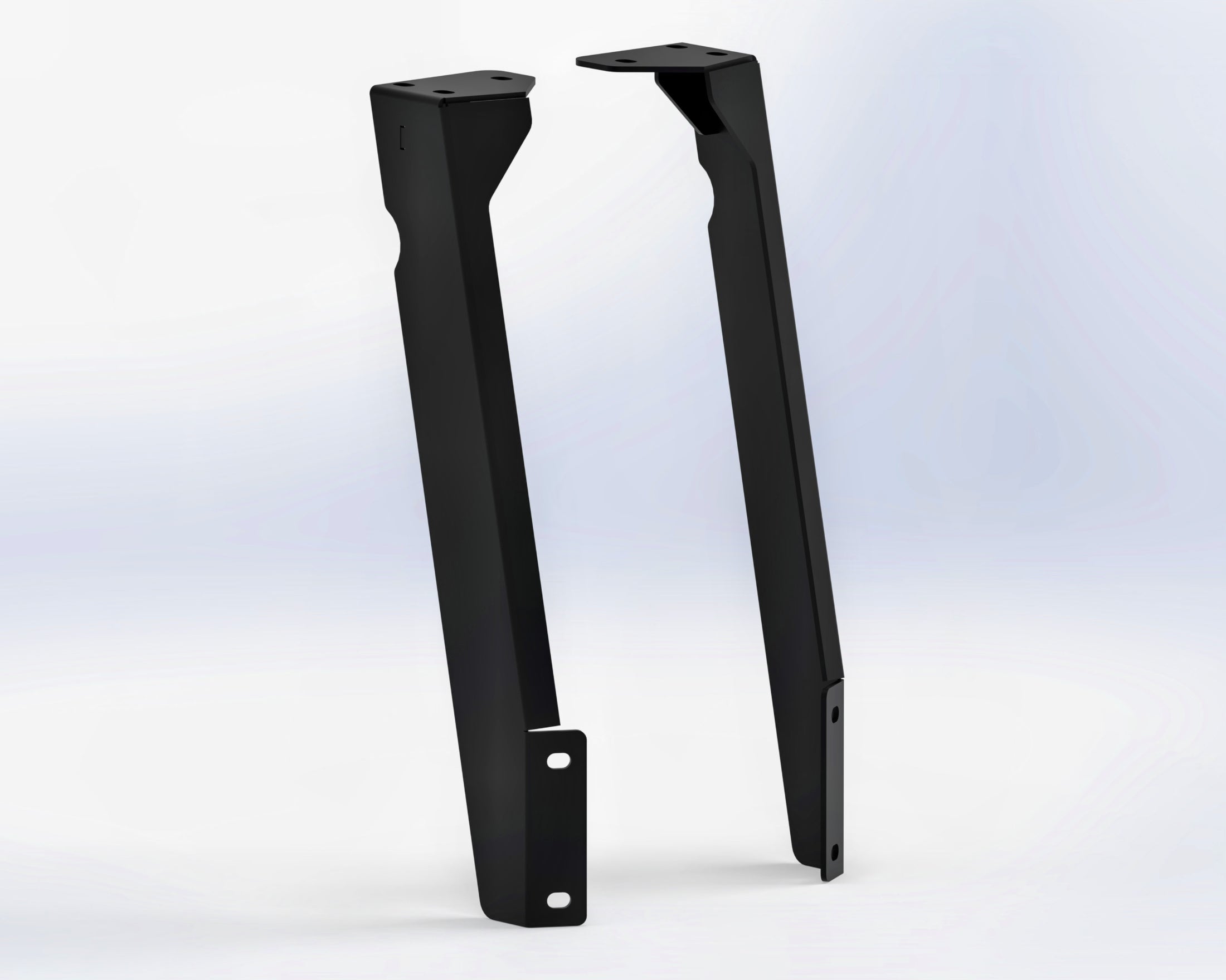 Isuzu Dmax Roller Shutter Support Brackets - Stainless Steel