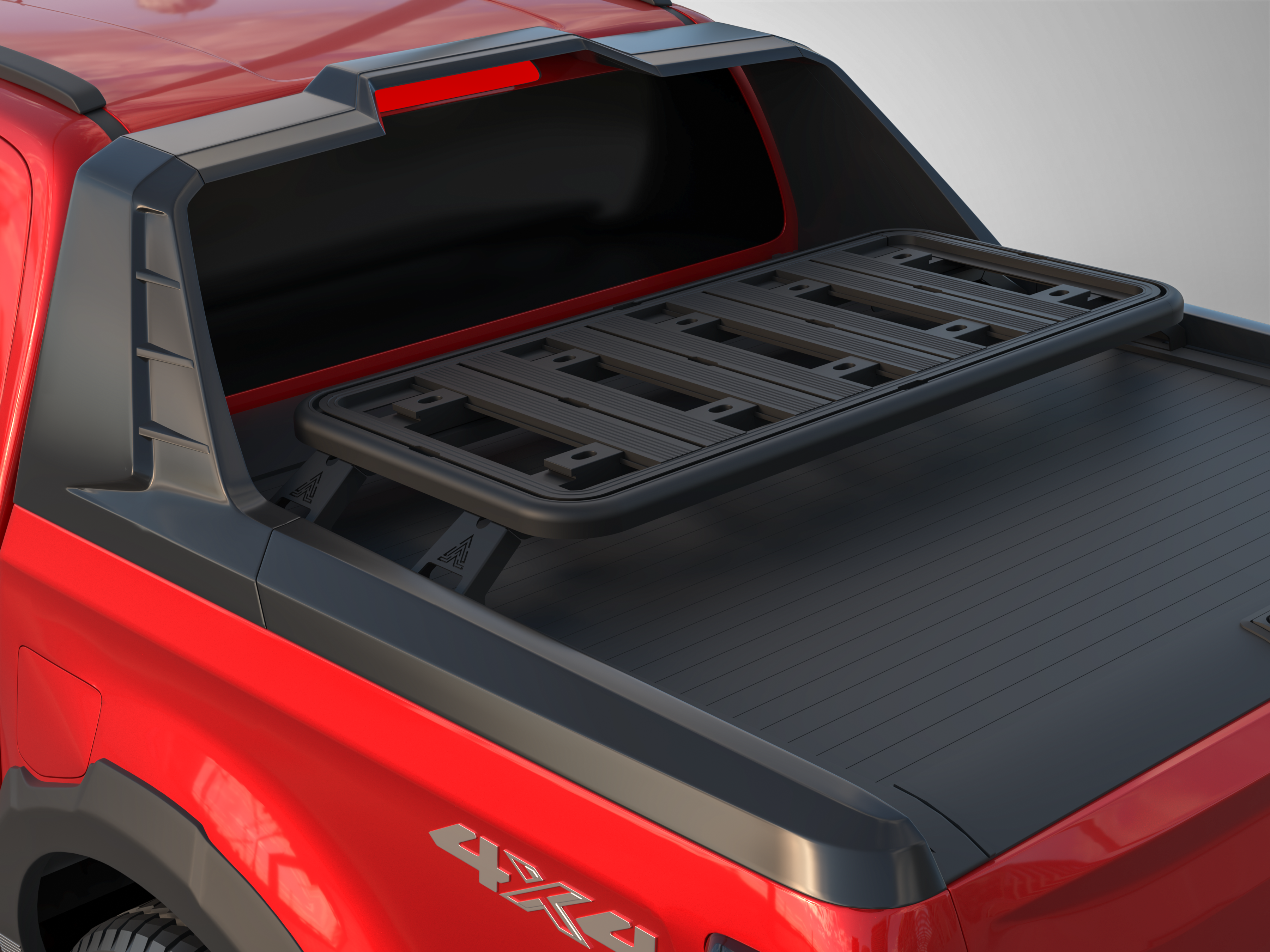Isuzu D-Max X-Terrain Compact Tub Rack Platform | Akuma 4x4