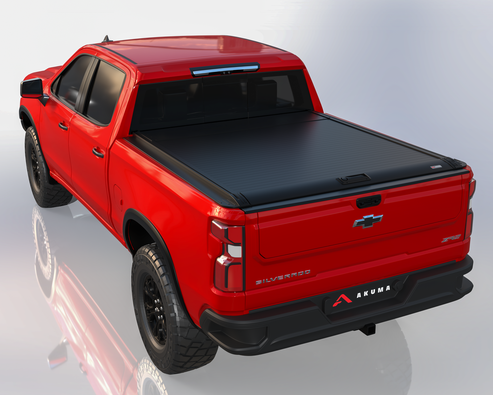 Akuma 4x4 Manual Roller Shutter fitted on a Chevrolet Silverado 1500