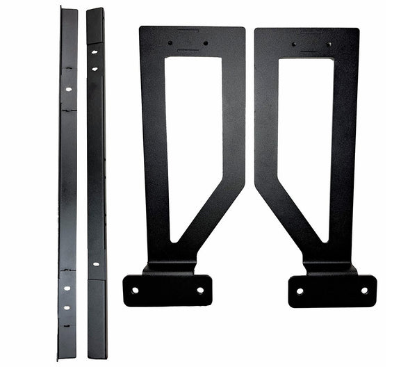 Ford Ranger Wildtrak 2022+ Tub Rack Support Brackets - Stainless Steel ...