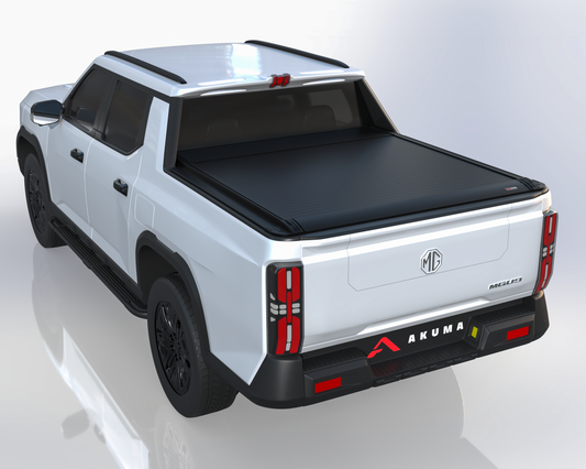 Akuma Electric Roller Shutter Cover fitted on an MGU9