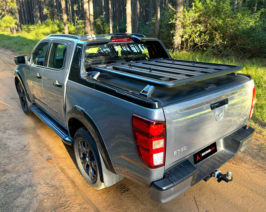 View of Mazda BT-50 SP Tub Rack Platform fitted on vehicle