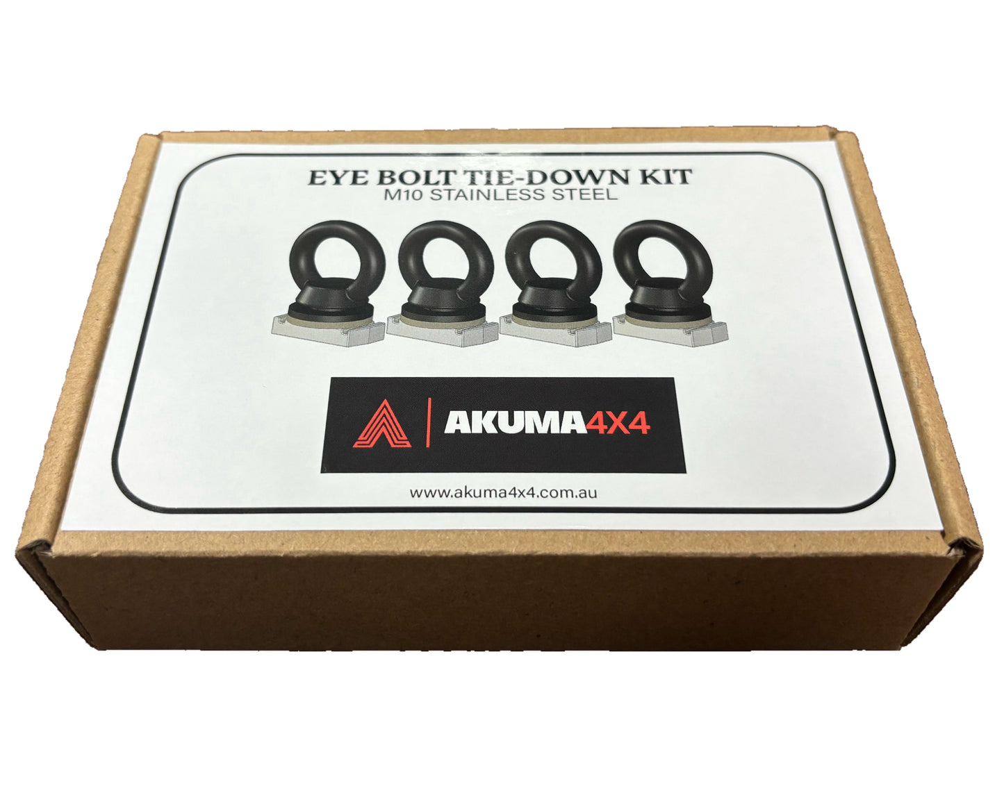 Eye Bolt Platform Tie-Down Kit - M10 (4 piece)