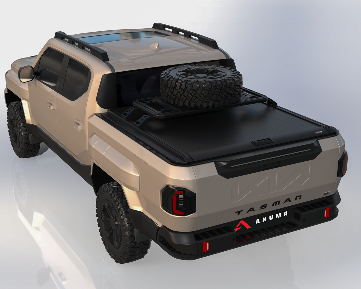 Kia Tasman Compact Tub Rack Platform | Akuma 4x4