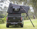 Load image into Gallery viewer, K'Gari Tent fitted to Akuma 4x4 Aluminium Canopy 3/4 Height
