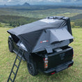 Load image into Gallery viewer, K,gari Tub Rack Hardshell Tent open with mountains in the background
