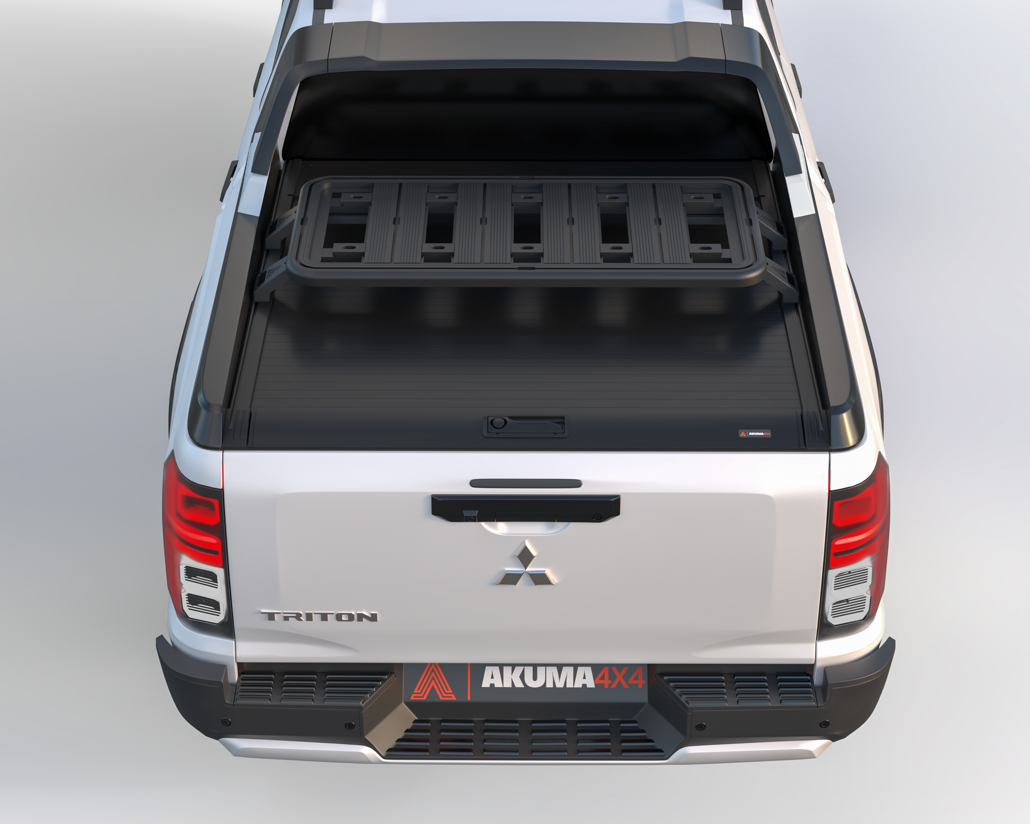 Mv10 Rack Mitsubishi Triton MV Compact Tub Rack Platform | Akuma 4x4