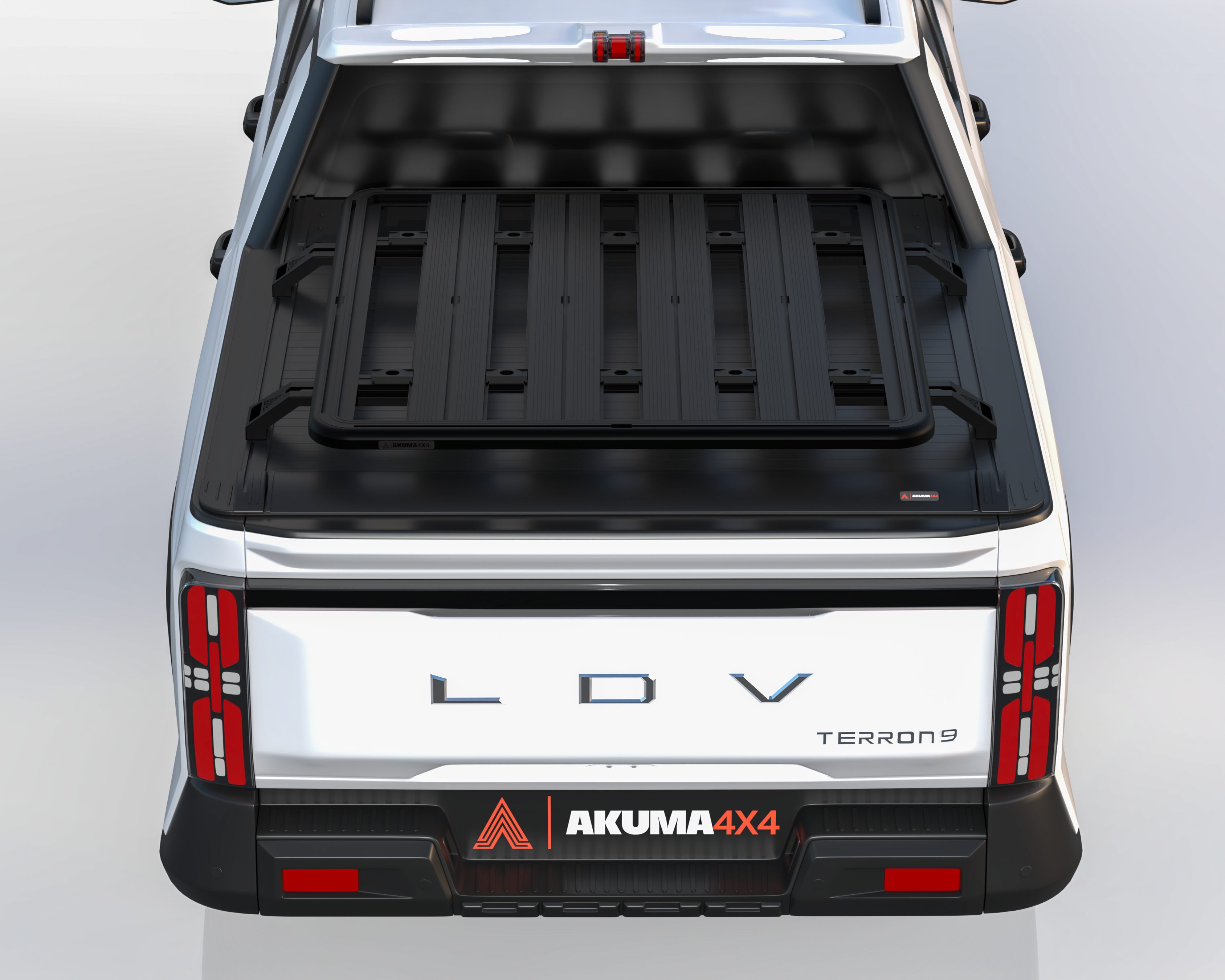 Ldv Rear Rack LDV Terron 9 Tub Rack Platform – Akuma 4x4