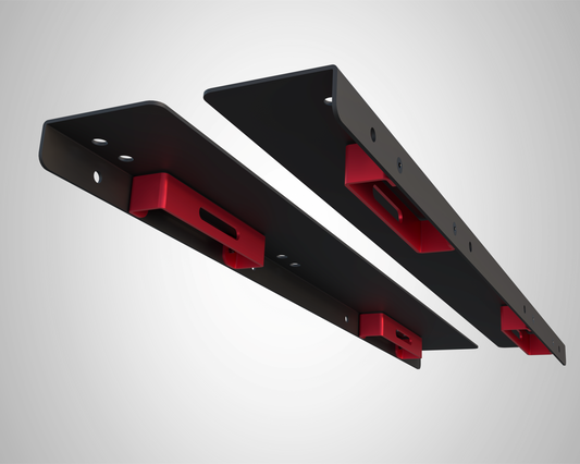 Under view of Roller Support Brackets for Mazda BT-50 SP