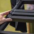 Load image into Gallery viewer, View of someone locking ladder on hardshell tent
