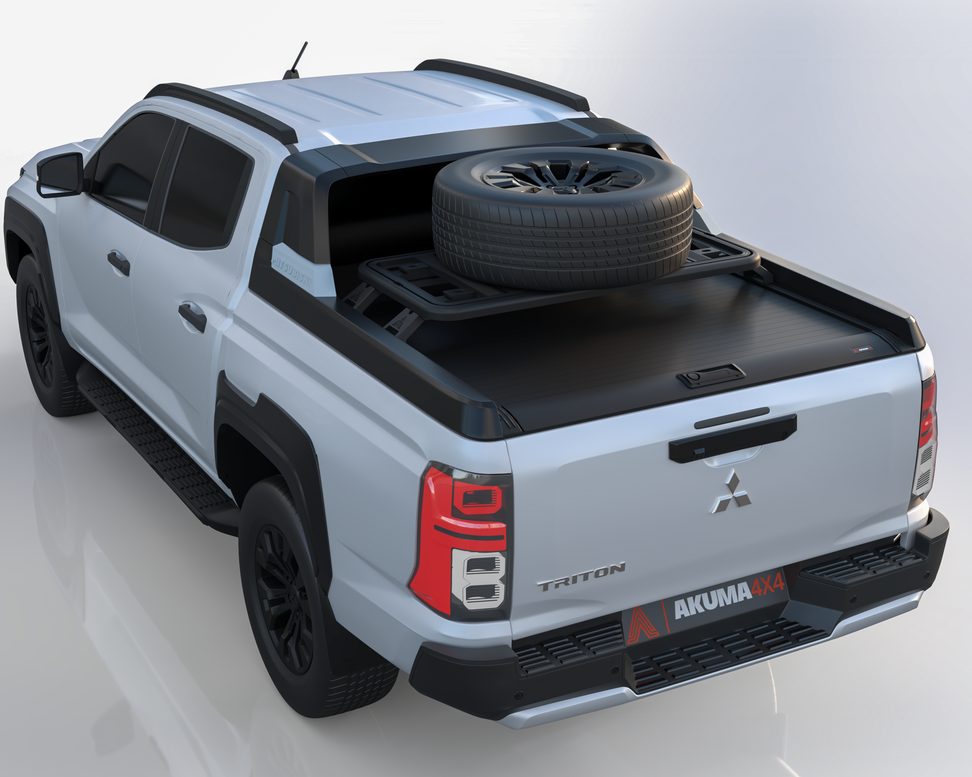 Mv10 Rack Mitsubishi Triton MV Compact Tub Rack Platform | Akuma 4x4